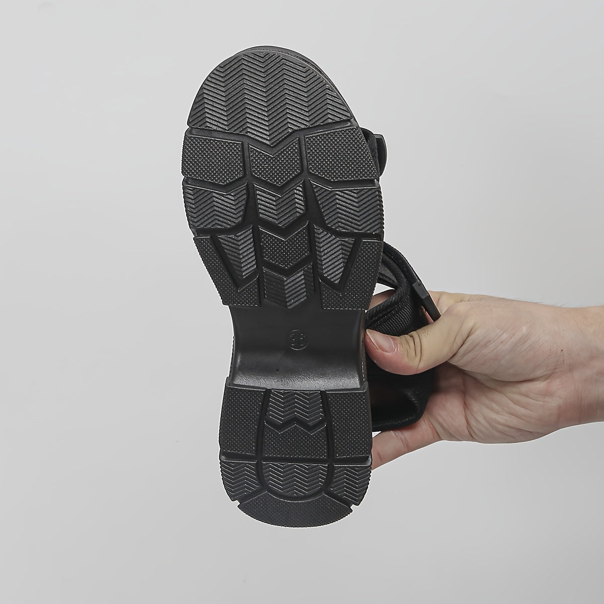 Dame plateau-sportsandaler med velcro – Komfortable sommersko til fritid og hverdag