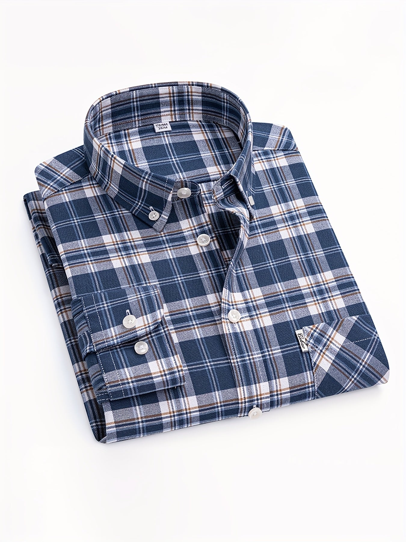 Herren Freizeithemd Kariert Langarm Modern Regular Fit – Stilvolles Hemd für Alltag & Büro