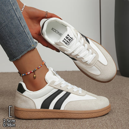 Dame Retro Sneakers Hverdag Street Style Fritidssko
