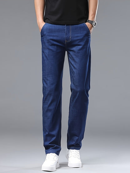 Pantalon jean homme coupe régulière – Style classique pour le quotidien et les loisirs