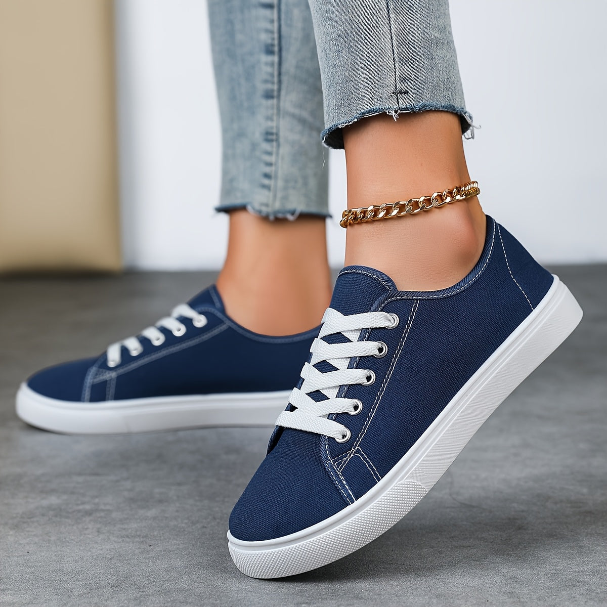 Sneaker da donna casual dal design low-top per tutti i giorni e il tempo libero