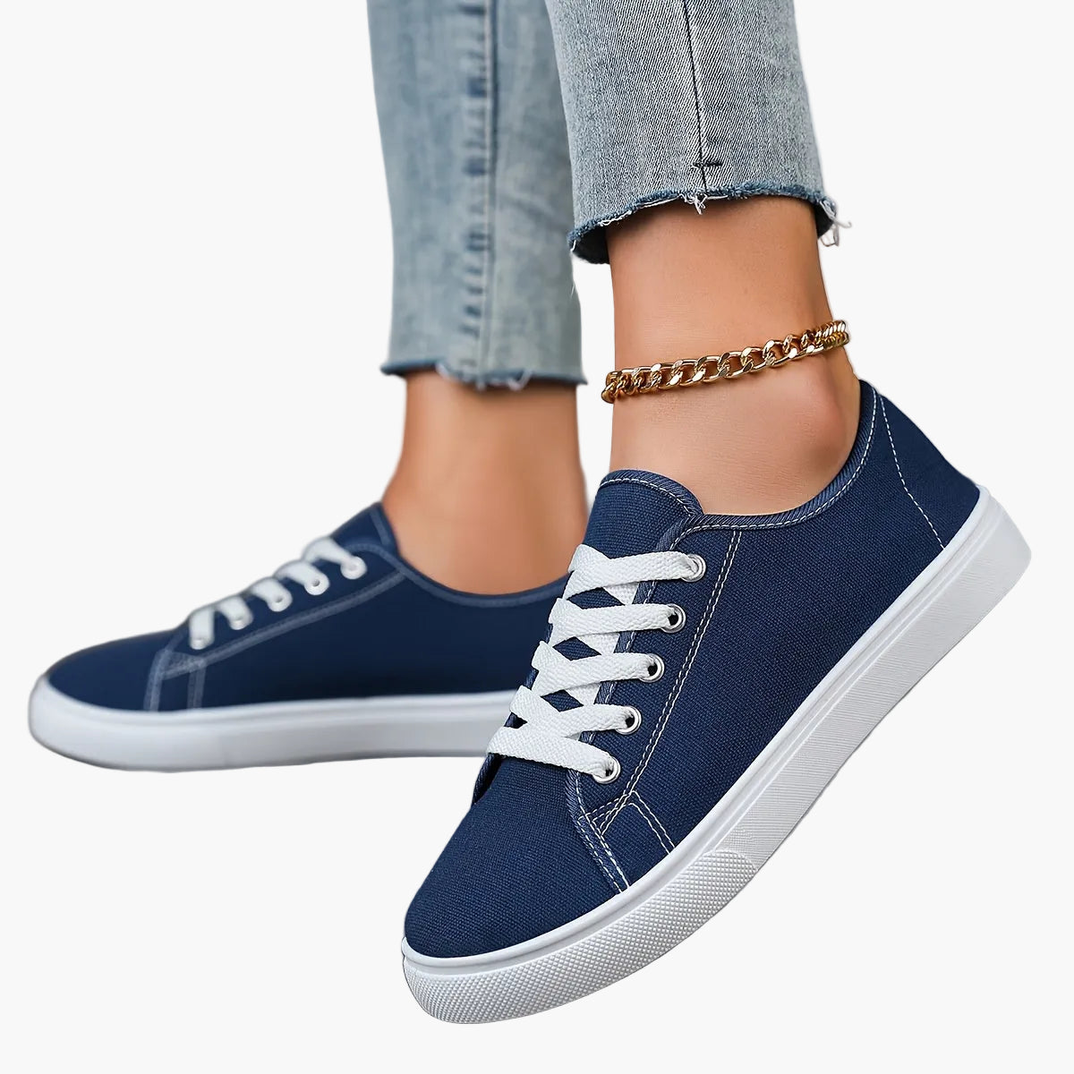 Sneaker da donna casual dal design low-top per tutti i giorni e il tempo libero