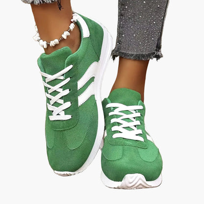 Baskets femme style rétro décontracté pour le quotidien et les loisirs