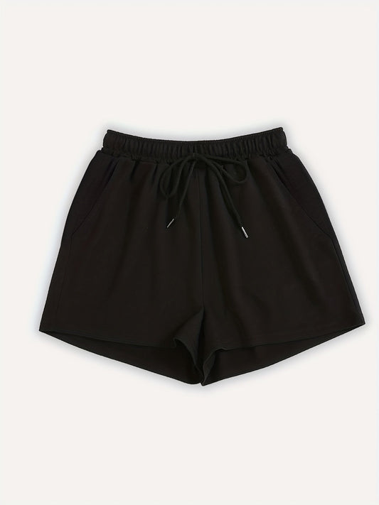 Dames vrijetijdsshorts met trekkoord voor dagelijks gebruik en sport