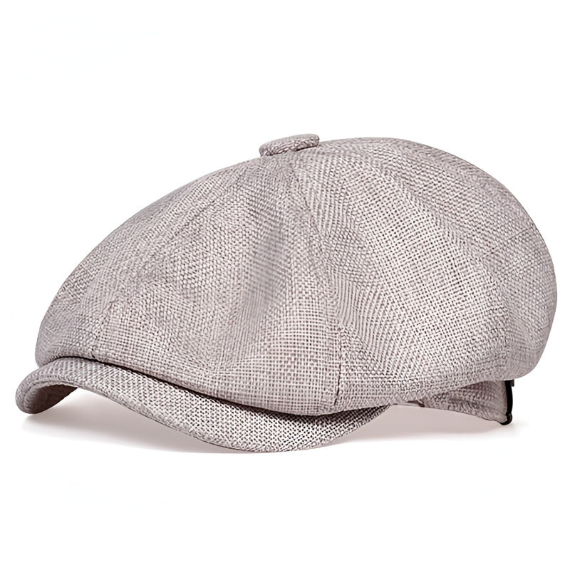 Luchtige retro herenpet voor lente en zomer