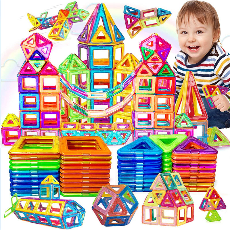 Blocs de construction magnétiques pour enfants – Jouet éducatif, coffret de construction, kit créatif, unisexe