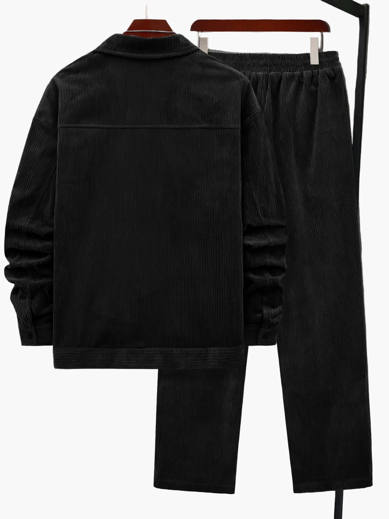 Ensemble deux pièces loisirs homme veste & pantalon – Streetstyle moderne pour l’automne et l’hiver
