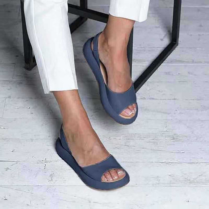 Diana – Zapatos jelly de cuero vegano para mujer