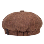 Luchtige retro herenpet voor lente en zomer