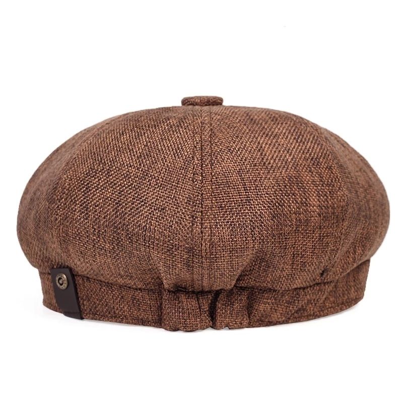 Luchtige retro herenpet voor lente en zomer