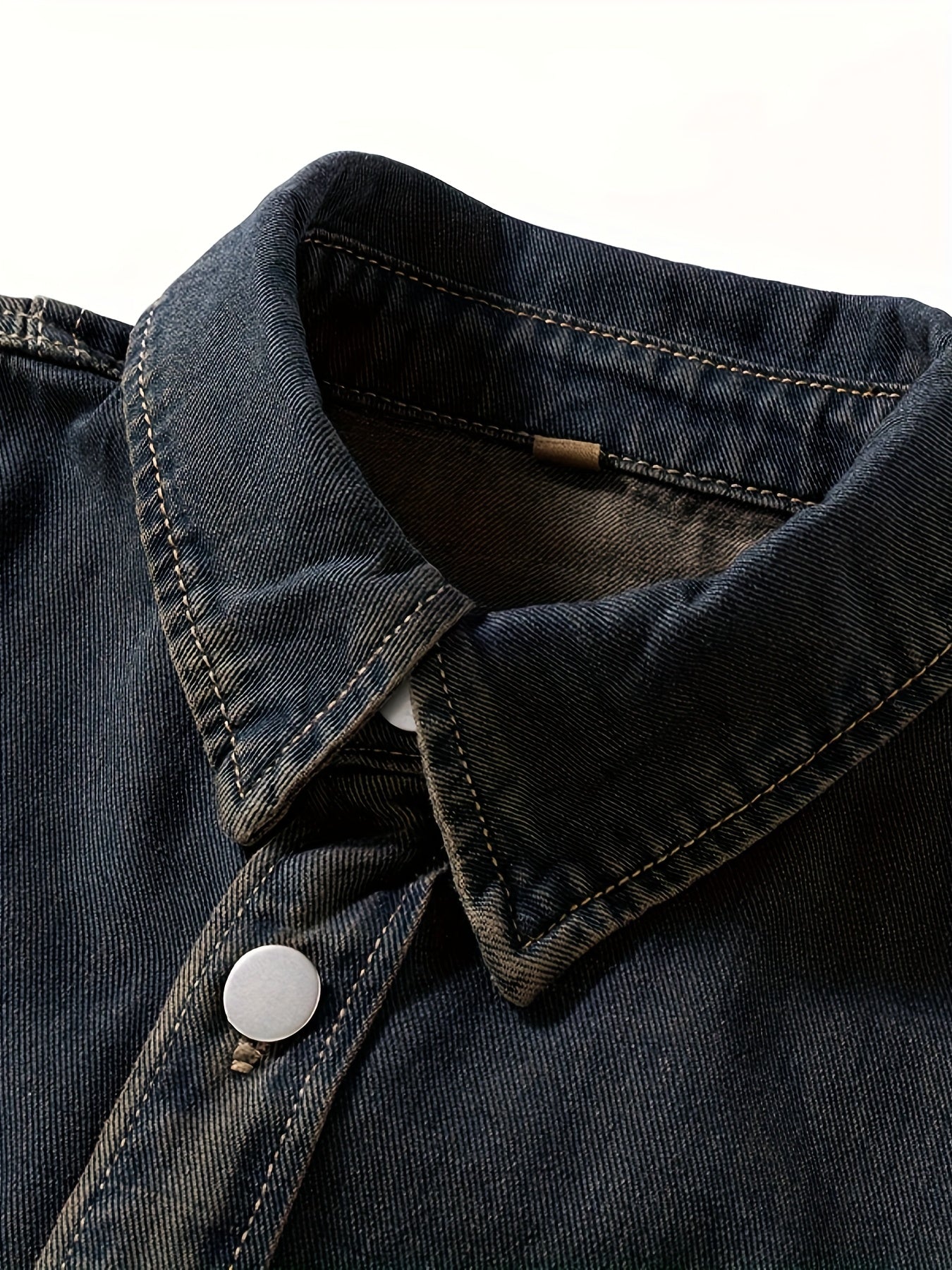 Herre Oversize Denim Skjortejakke – Afslappet Streetstyle til hverdag og fest