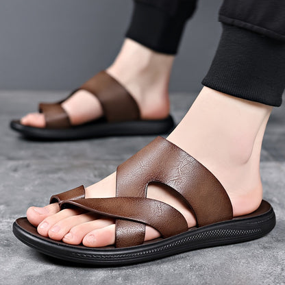 Sandali da uomo comodi per tutti i giorni e il tempo libero – Antiscivolo e confortevoli, scarpe estive aperte