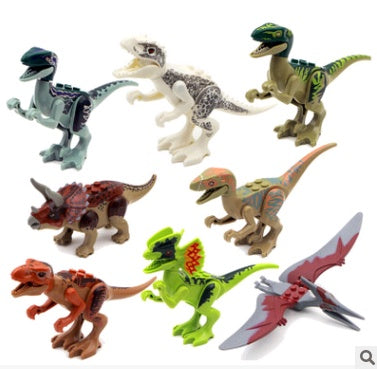 Børne dinosaur byggesæt figurer – Læringslegetøj og samleobjekter