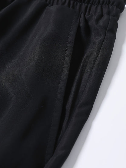 Camisa casual de resort para hombre con patrón de rayas verticales y tejido abierto – Perfecta para vacaciones y verano