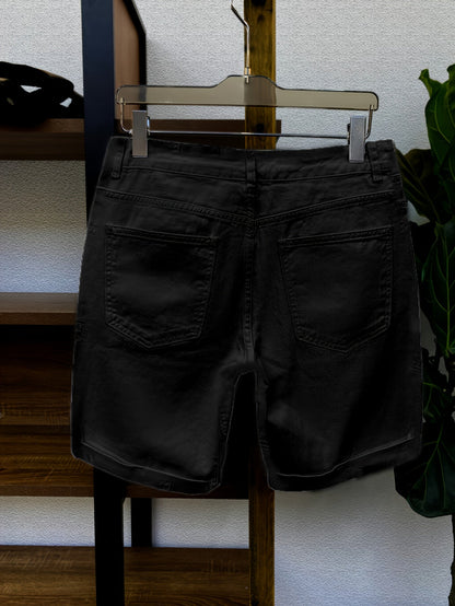 Męskie jeansowe szorty slim-fit na co dzień i czas wolny, nowoczesny design