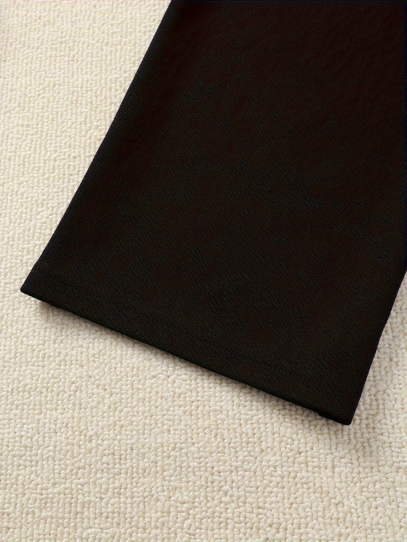 Blouse élégante femme à épaules dénudées & pantalon en tissu taille haute – Parfait pour le bureau et le quotidien