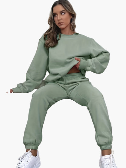 Dames loungewear set – Comfortabel vrijetijdspak voor thuis en dagelijks gebruik