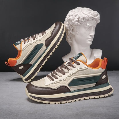Unisex Sneaker mit Kontrastfarben, Freizeit Sportschuh