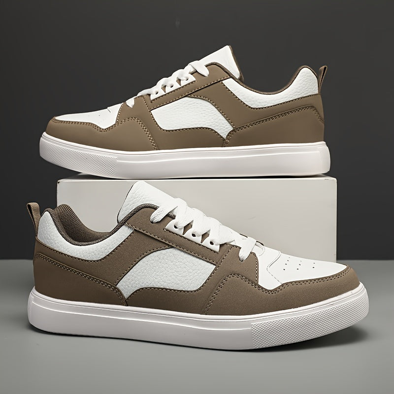 Męskie sneakersy w stylu preppy na co dzień i czas wolny