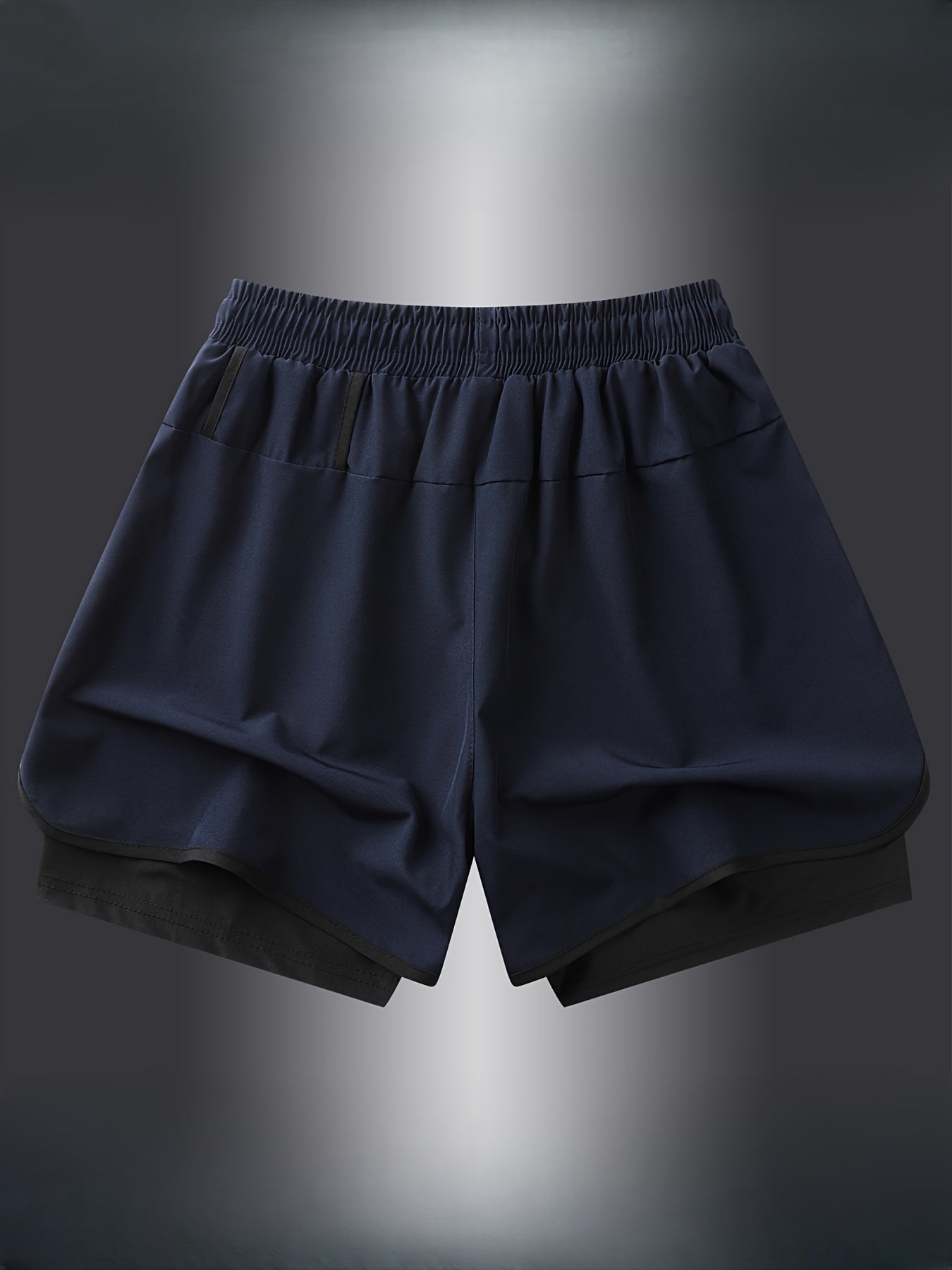Pantaloncini da uomo 2-in-1 con pantaloncini interni – Perfetti per fitness, corsa e allenamento