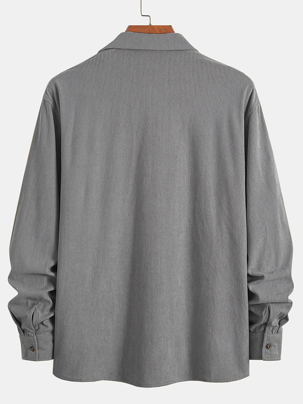 Bryce | Overshirt met lange mouwen, zakken en knopen voor heren