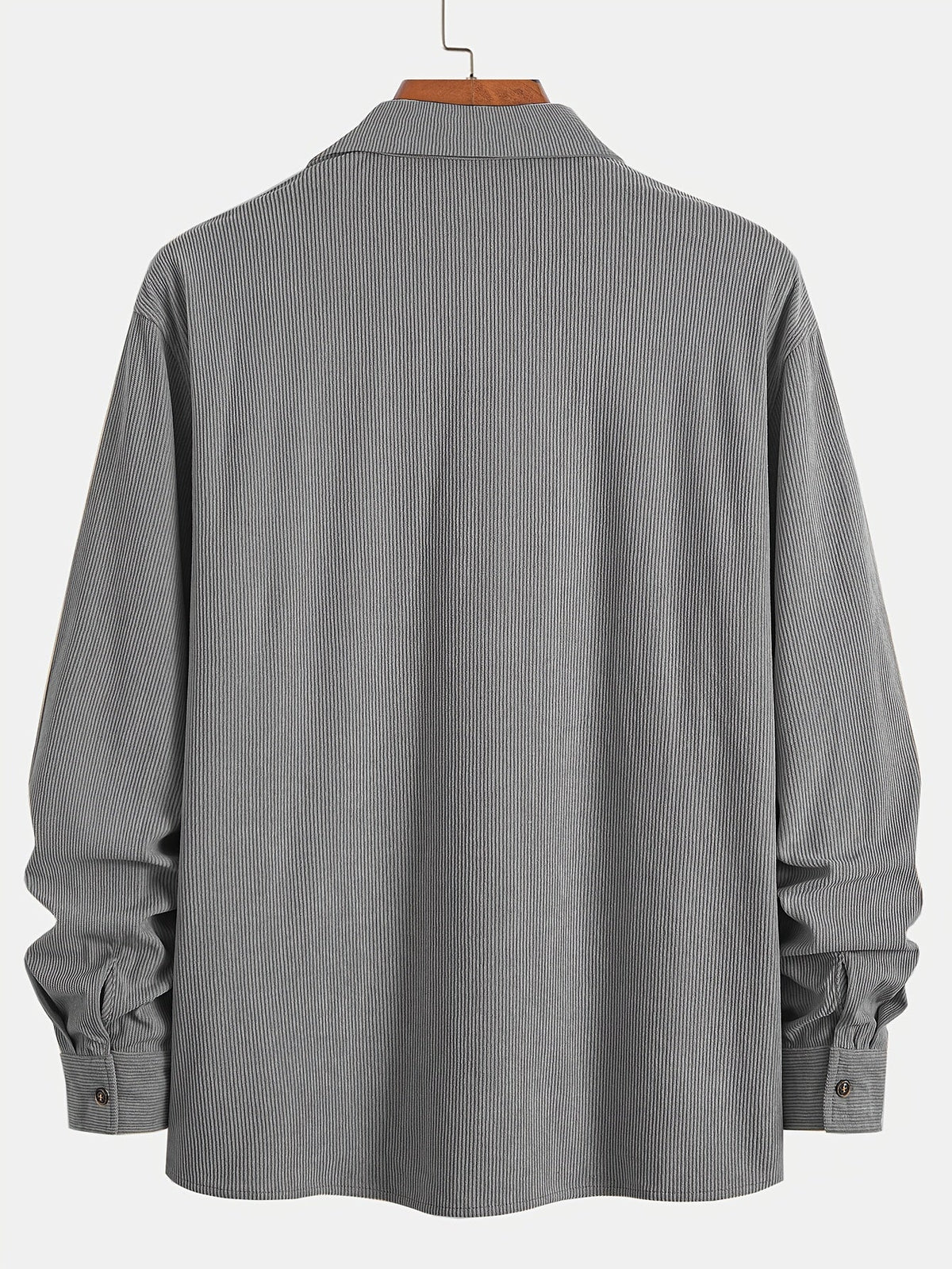 Bryce | Overshirt met lange mouwen, zakken en knopen voor heren