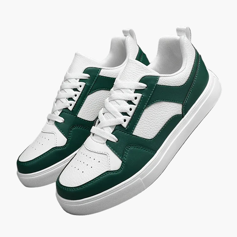 Męskie sneakersy w stylu preppy na co dzień i czas wolny