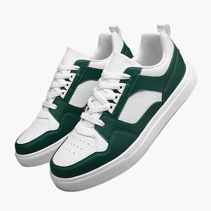 Męskie sneakersy w stylu preppy na co dzień i czas wolny