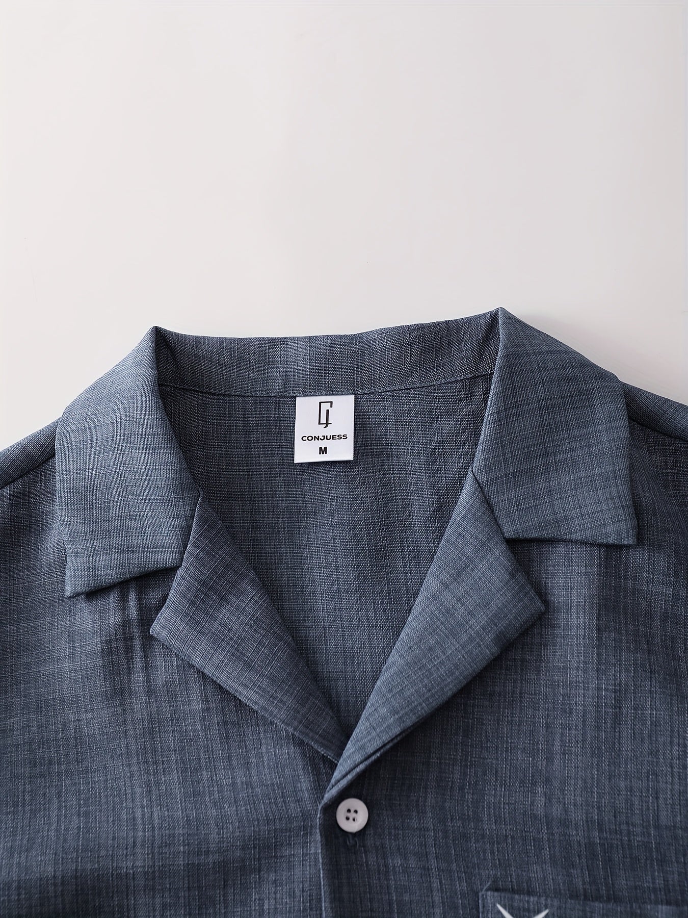 Set estivo uomo con camicia a maniche corte e pantaloni – Completo casual per tempo libero, quotidiano e vacanze