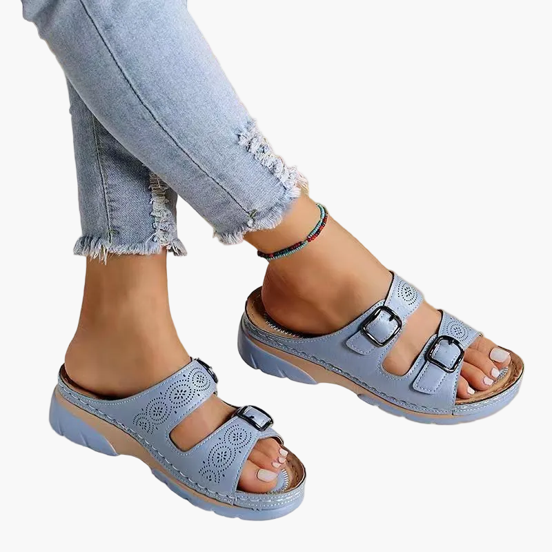 Damen Komfort-Orthopädische Pantoletten – Bequeme Sommerschuhe für Alltag und Freizeit