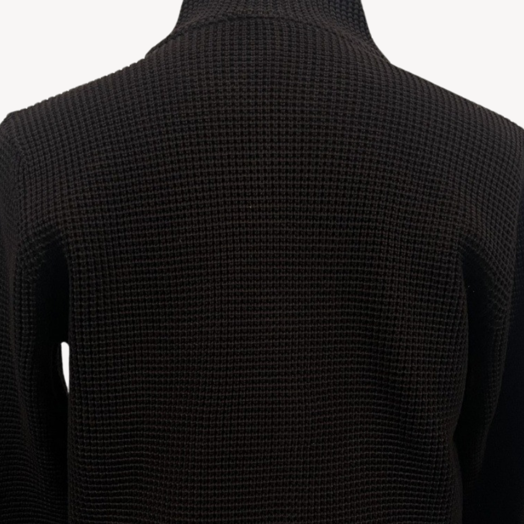 Cardigan da uomo in maglia stile classico – Moda elegante per tempo libero e business per uomini esigenti