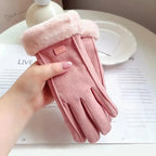 Warme handschoenen met touchscreenfunctie
