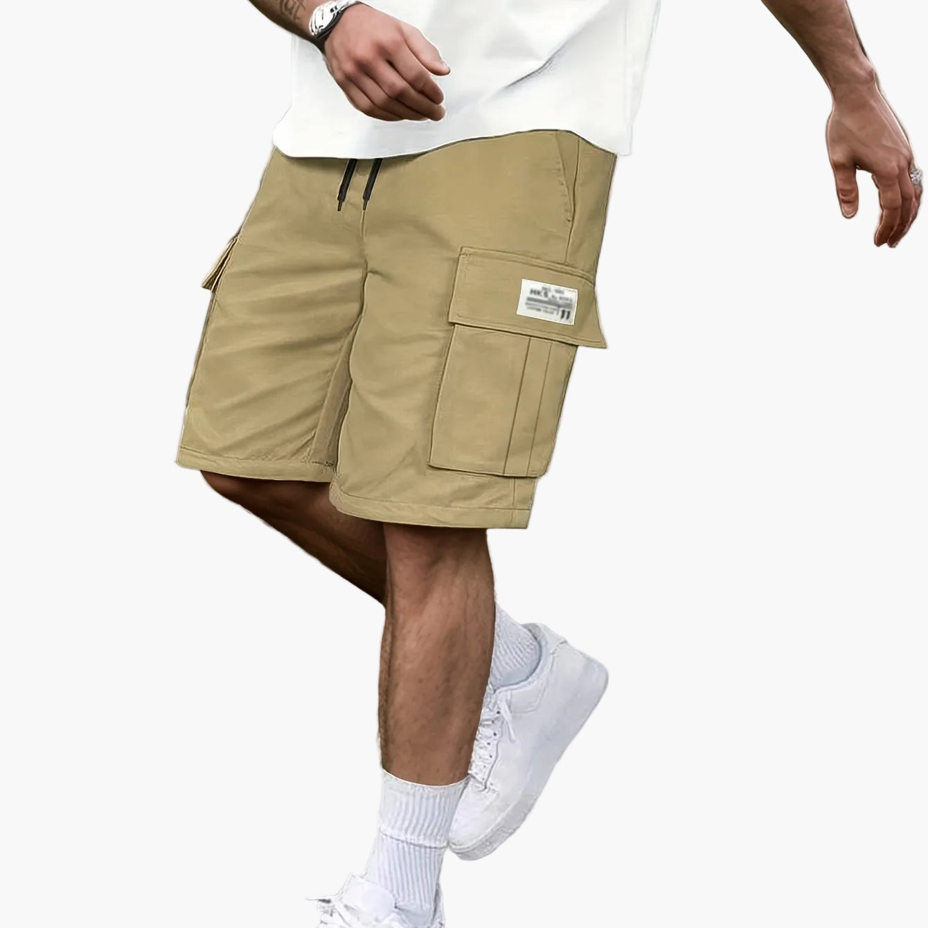 Herren Cargo Shorts mit Taschen – Lässige Streetwear Kurze Hose für Alltag und Freizeit