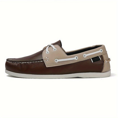 Męskie mokasyny żeglarskie na co dzień i do pracy – klasyczne mokasynowe mokasyny typu slip-on