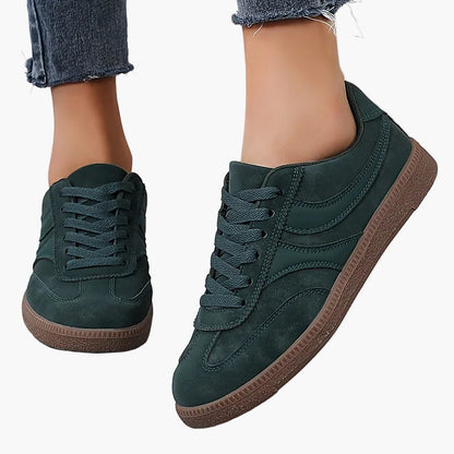Damen Vintage Sneaker Casual Sportlich Alltag