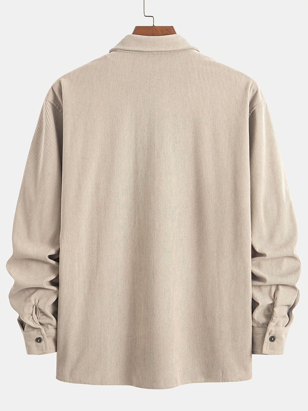 Bryce | Overshirt met lange mouwen, zakken en knopen voor heren