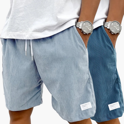 Pantaloncini da uomo vintage casual con tasche – Vestibilità regolare, stile street, moda estiva