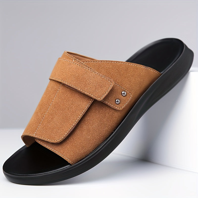 Mules confortables pour hommes pour les loisirs et le quotidien – Claquettes réglables au design moderne