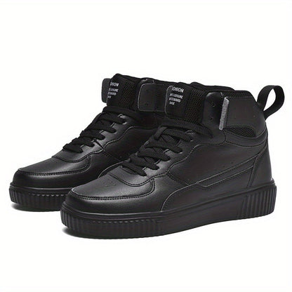 Herren High-Top Sneaker Sportlich Freizeit Schuhe für Alltag und Outdoor