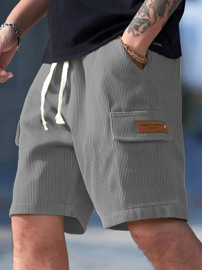 Herren Freizeitshorts mit Kordelzug – Modische Regular Fit Shorts für Alltag & Freizeit