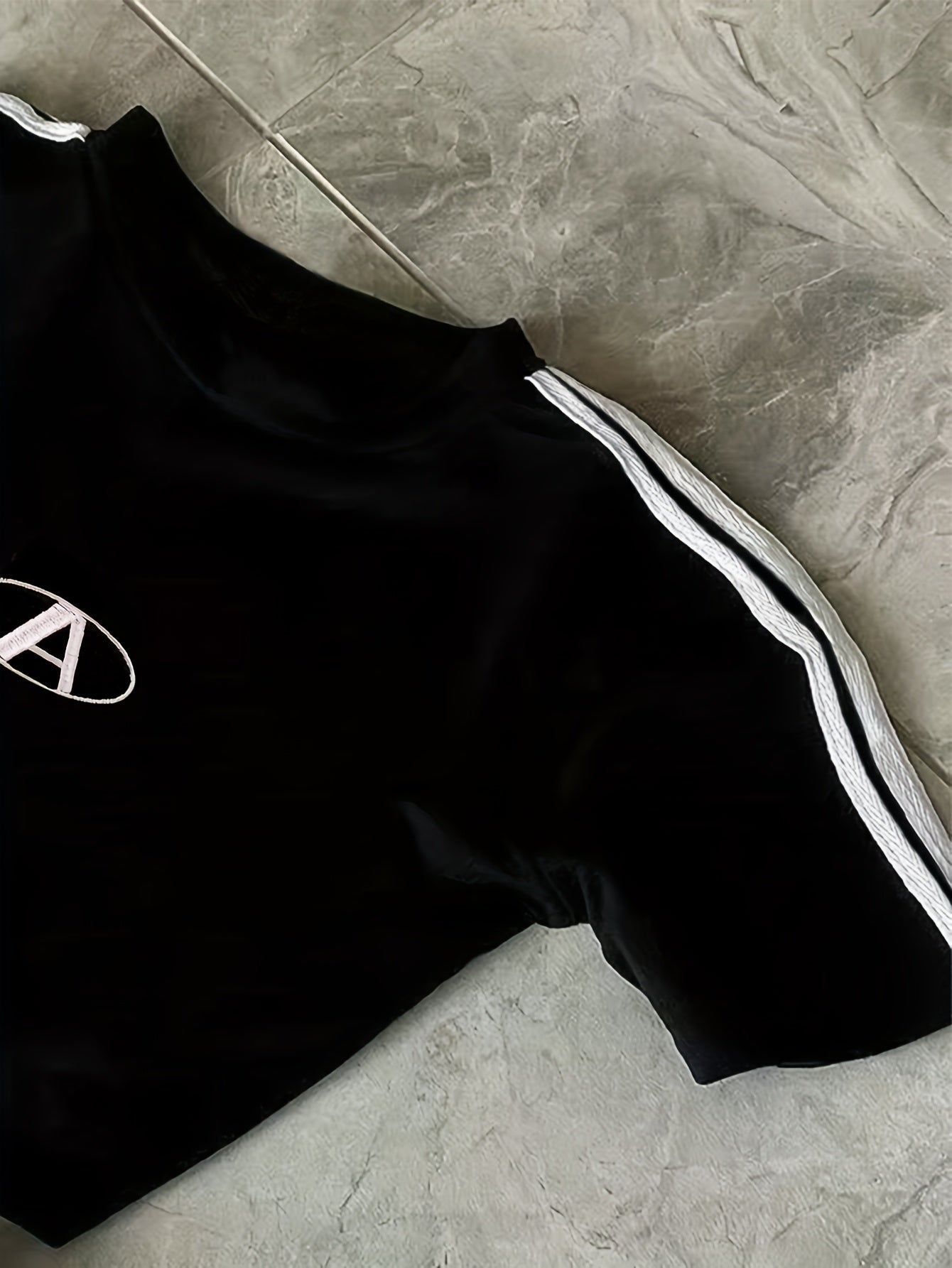 Damen Sport-Set Zweiteiler – Trendiges Crop Top und Shorts für Fitness und Freizeit