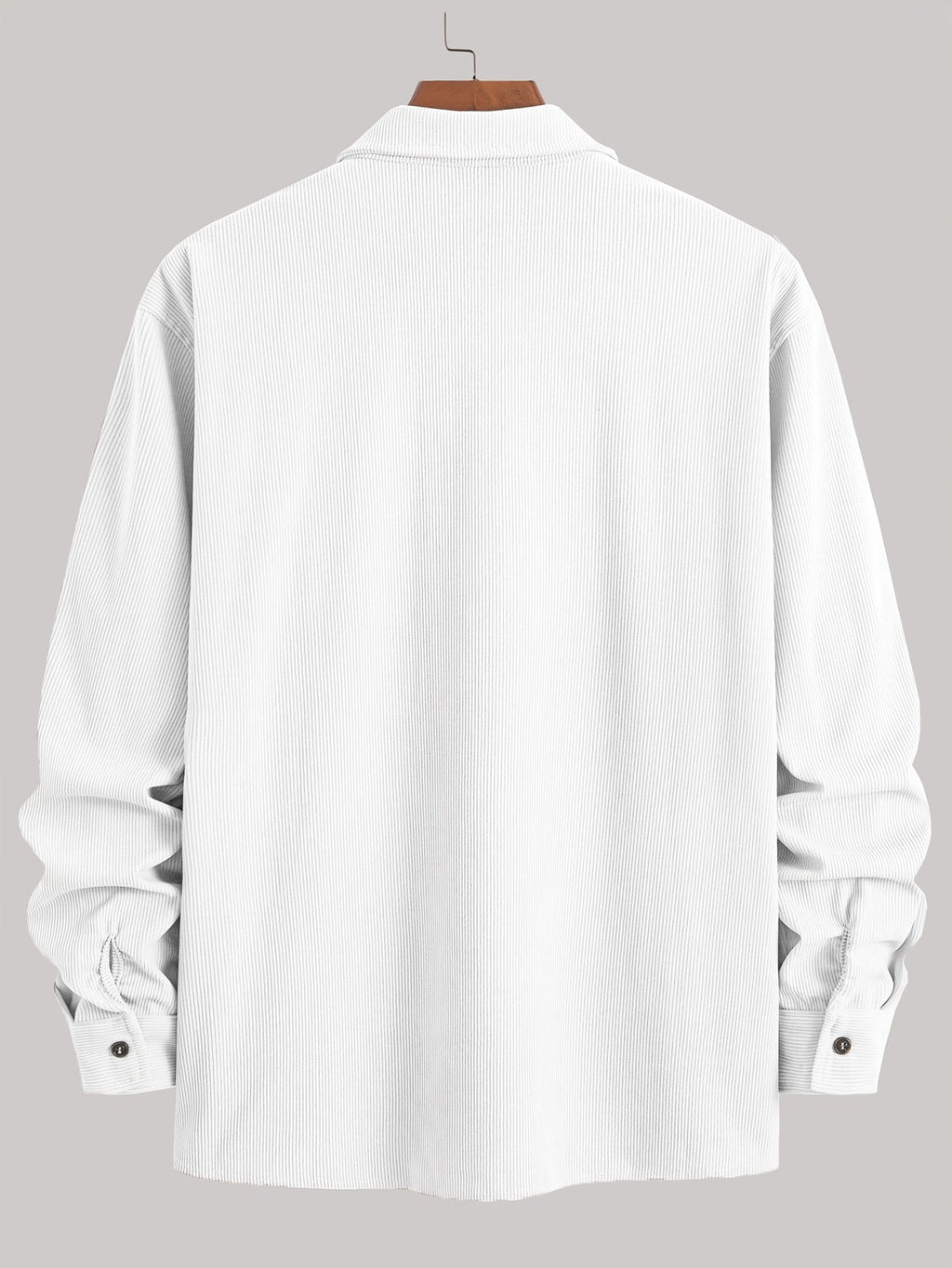 Bryce | Overshirt met lange mouwen, zakken en knopen voor heren