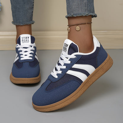 Dame Retro Sneakers Hverdag Street Style Fritidssko