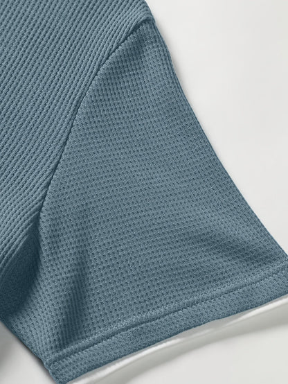 Ensemble décontracté homme T-shirt manches courtes & short – Tenue d'été décontractée avec col rond