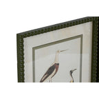 Canvas schilderij berken met vogelmotief, 40 x 2,5 x 54 cm
