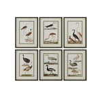 Canvas schilderij berken met vogelmotief, 40 x 2,5 x 54 cm