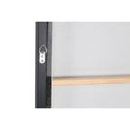 Canvas schilderij polystyreen 103 x 4,5 x 143 cm zwart grijs goud