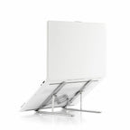 Inklapbare laptopstandaard aluminium, verstelbaar, 7 standen, incl. draagtas