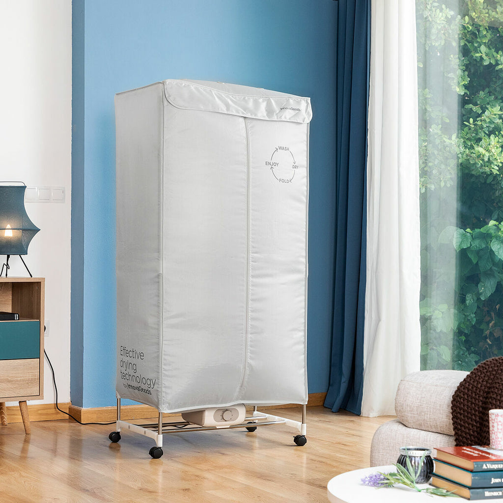 Draagbare elektrische droogkast 1200 W, 2 niveaus, 15 kg capaciteit