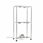 Draagbare elektrische droogkast 1200 W, 2 niveaus, 15 kg capaciteit